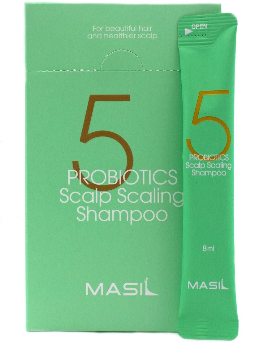Masil - Шампунь глубокоочищающий "Probiotics scalp scaling", 8мл.