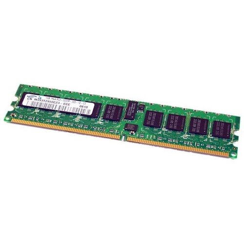 Оперативная память Samsung DDR2 400 МГц DIMM M393T2950CZ3-CCC оперативная память samsung 2 гб ddr2 400 мгц dimm cl3 m393t5750ez3 ccc