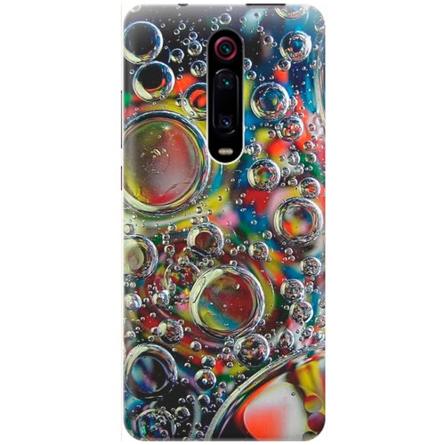 фото Ультратонкий силиконовый чехол-накладка для xiaomi mi 9t / mi 9t pro / k20 / k20 pro с принтом "маленькие пузырьки" gosso