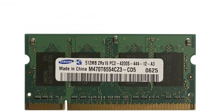 Оперативная память Samsung M470T6554CZ3-CD5 DDRII 512Mb