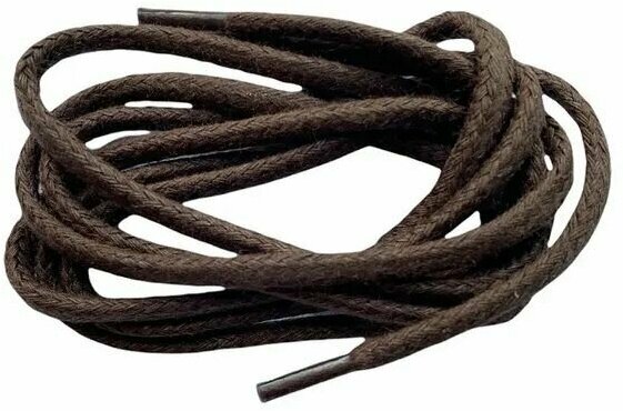 Corbby Шнурки круглые, толстые, коричневые, 100 см