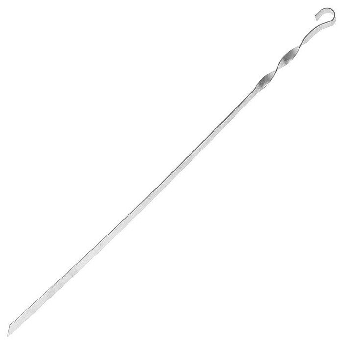 Шампур прямой, толщина 1,5 мм, р. 55 × 1 см - фотография № 1
