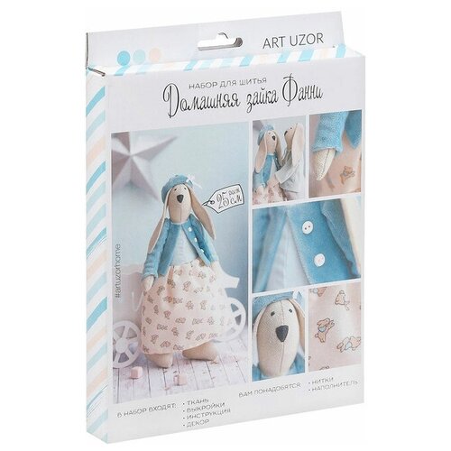 фото Арт узор набор для шитья домашняя зайка фанни (2564778)