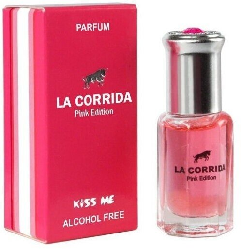 Духи NEO Parfum Духи-ролл женские масляные La Corrida Pink Edition Kiss Me (Объем 6 мл)