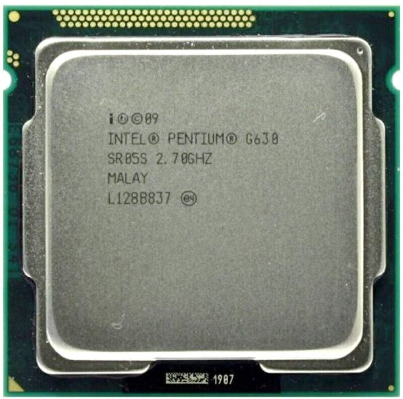 Процессор Intel Pentium G630 (2,7 ГГц, LGA 1155, 3 Мб, 2 ядра) OEM