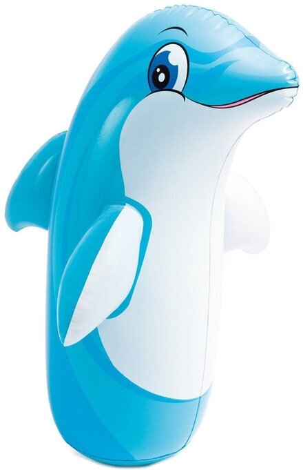 Надувная игрушка "Зверюшка-неваляшка" (дельфин), 97х61 см, Intex 44669NP