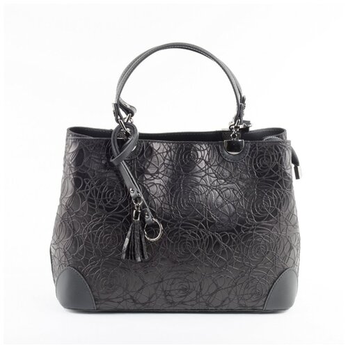 фото Сумка женская итальянская roberta firenze 527 caos чёрная