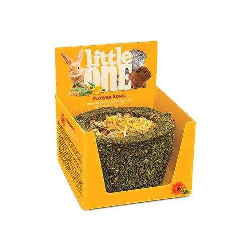 LITTLE ONE Лакомство-игрушка для грызунов Цветочное лукошко 140 г