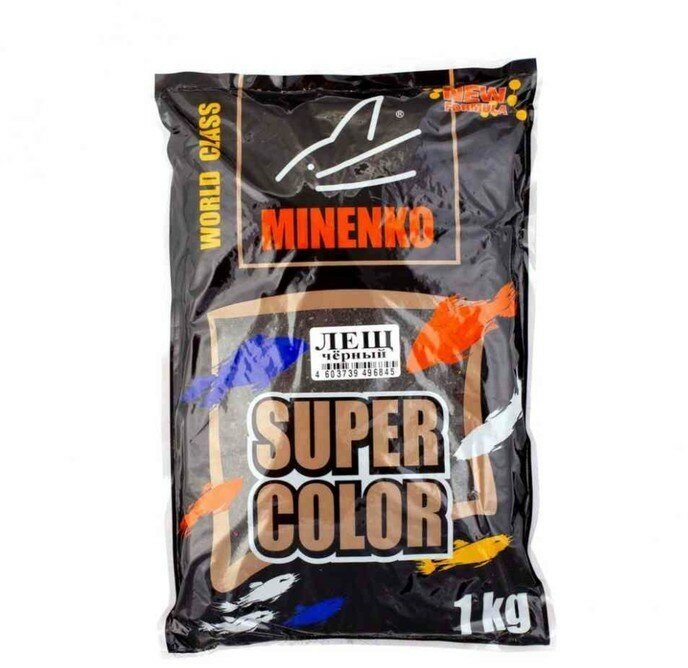 Прикормка MINENKO Super Color Лещ Чёрный 1 кг