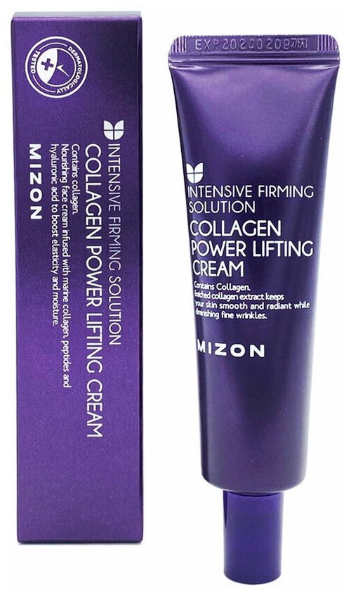 MIZON Крем-лифтинг для лица с коллагеном (tube) Collagen power lifting cream 35 мл
