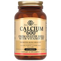 Calcium "600" from Oyster Shell with Vitamin D3 таб., 100 г, 60 шт.