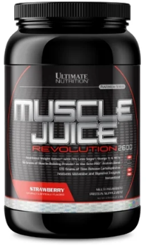 Ultimate Nutrition Muscle Juice Revolution 2600 - 2120 гр 4.69lb (Ultimate Nutrition) Клубника