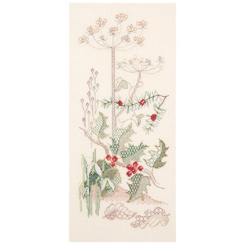 фото Набор для вышивания seasons panel - winter derwentwater designs