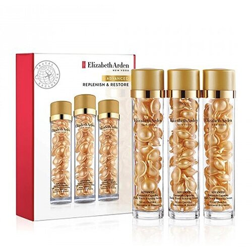 Advanced Ceramide Capsules Replenish Restore For Face Trio Set 90 шт. ELIZABETH ARDEN