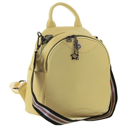 фото Рюкзак кожаный два отдела lmr 77208-8j lemoor