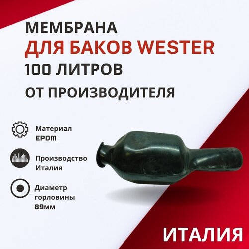 мембрана для баков wester 100 л с горловиной диаметром 89 мм Мембрана Wester 100 литров (membrWester100)