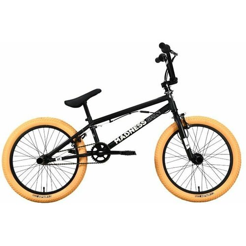 Велосипед Stark23 Madness BMX 2 1 скорость черныйкремовый 2120000₽