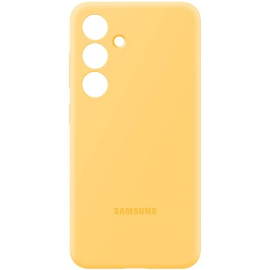 Чехол Samsung для Galaxy S24, Silicone Case, желтый (EF-PS921TYEGRU)