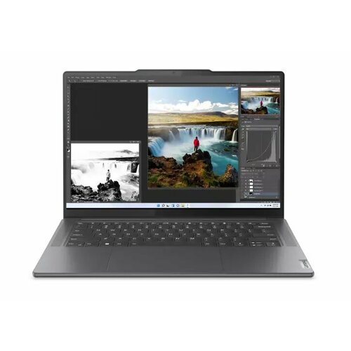 Ноутбук Lenovo Slim Pro 9i 14IRP8 Intel Core i7-13705H143072x1920 120Hz32GB1TB SSDNVIDIA GeForce RTX 4050 6GBWin 11 Home 83BV0000US Storm Grey 21299000₽