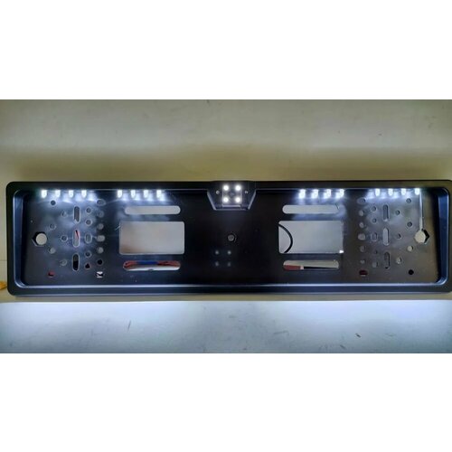 Камера заднего вида в рамке номера с подсветкой номера АРТ 01-1061 220000₽