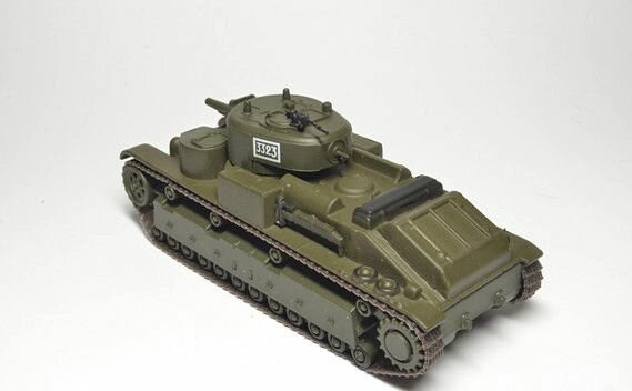 Масштабная модель 1/72, Танк Т-28 — фото 1