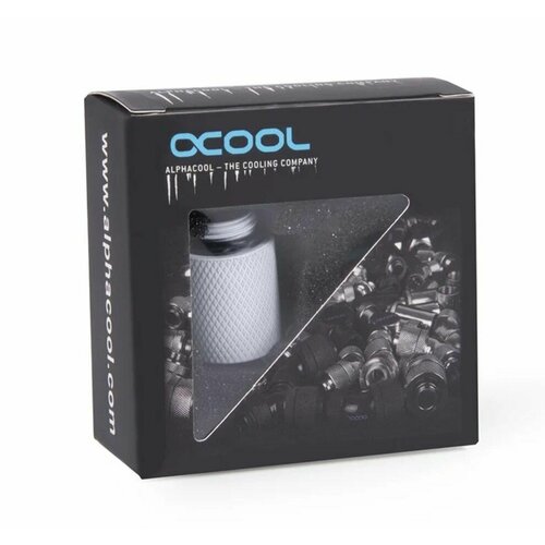 Фитинг Alphacool 20 мм - белый