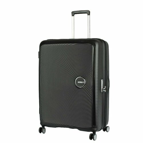 Чемодан American Tourister, 123 л, размер L, черный