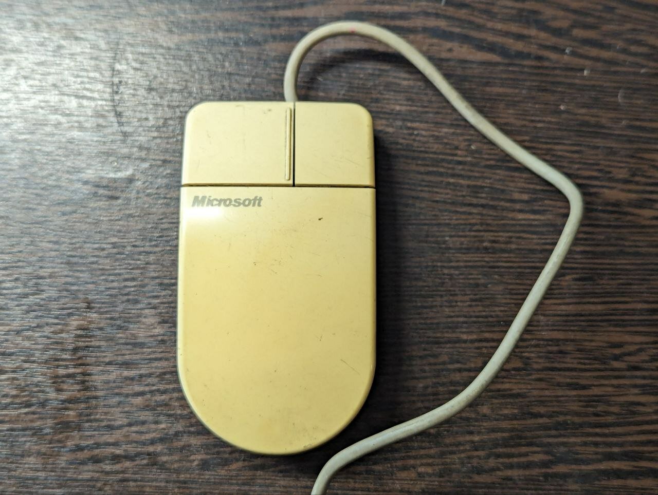 Компьютерная ретро мышь Microsoft InPort Mouse C3K7PN9937