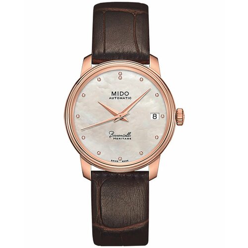 Наручные часы Mido Baroncelli, серебряный, золотой