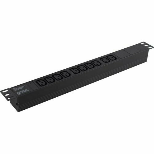 Exegate EX280861RUS Блок розеток ExeGate ServerPro PDU-19H003 Al-10C13-C14 191U алюм 10 IEC 320 C13 С14 2041₽