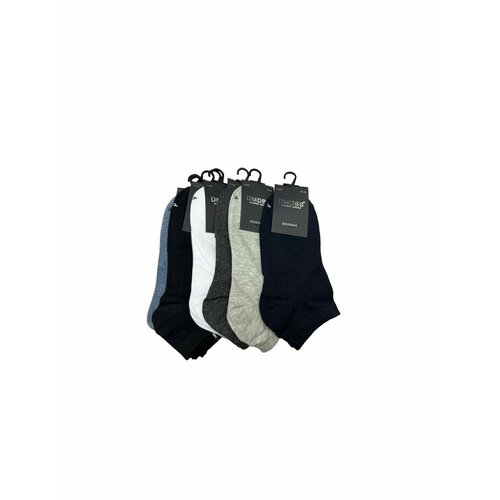 Носки DMDBS, 10 пар, размер 41/47, бежевый, коричневый, черный, синий, белый, серый
