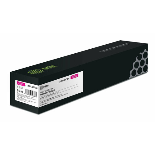 Картридж Type MP C2550E (841198) Magenta для принтера Рикон, Ricoh MP C2030; MP C2050; MP C2530; MP C2550 картридж print zone лазерный mp c2550 желтый совместимый для ricoh c2050 c2530 c2550 c2030