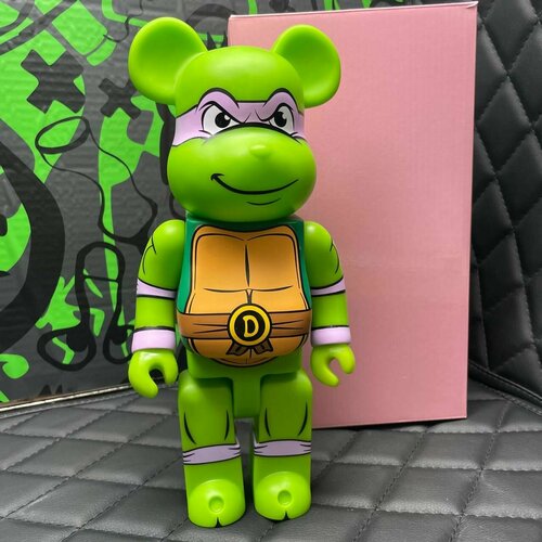 Игрушка Bearbrick Черепашки Ниндзя Донателло 28см