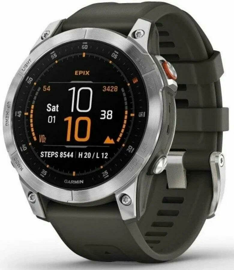 Умные часы Garmin Epix Gen 2, сланцево-стальной/графитовый