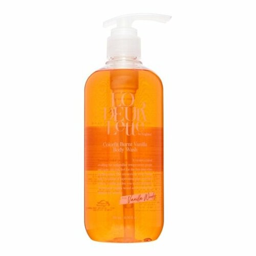 L'ODEURLETTE In England Colorfit Burnt Vanilla Body Wash Парфюмированный гель для душа C ароматом шафрана, имбиря и ванили 500мл