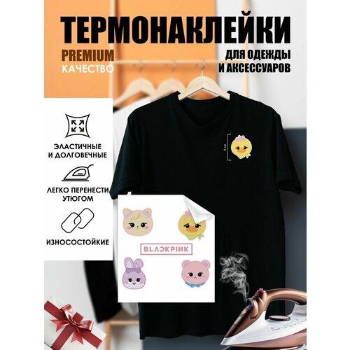 Термонаклейка на одежду Блэк Пинк набор к-поп 348₽