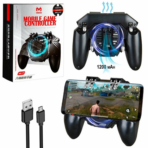 Беспроводной геймпад MEMO AK-77 с охлаждением и Power Bank 1200 мАч для iOS и Android 115000₽
