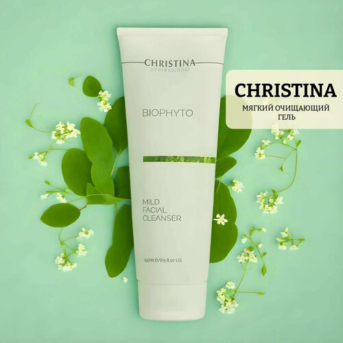 Мягкий очищающий гель bio phyto mild facial cleanser christina очищающий мусс комфорт 200 мл christina unstress