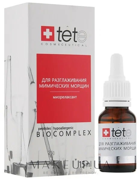 Концентрат tete biocomplex anti-wrinkle mimic stop