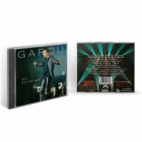 Garou - Seul. Avec Vous (1CD) 2003 Sony Jewel Аудио диск