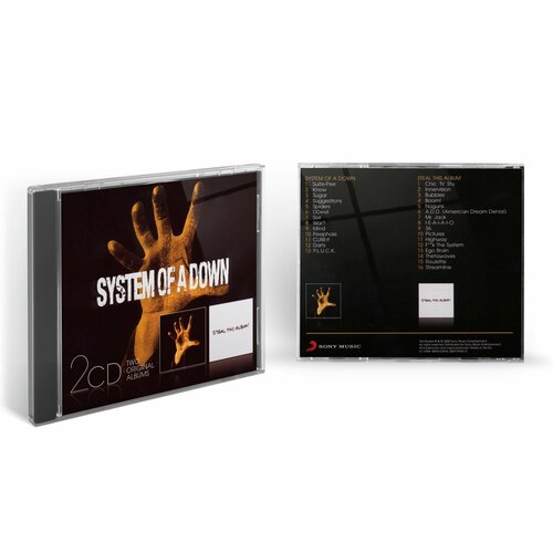 виниловая пластинка sony system of a down steal this album limited black vinyl System Of A Down - System Of A Dawn/ Steal This Album (2CD) 2009 Sony Jewel Аудио диск