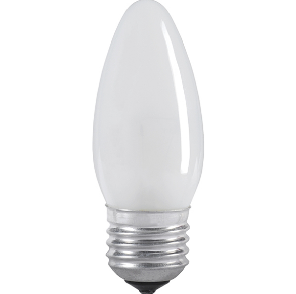 фото Лампа накаливания свеча 60вт E27 матовая General Electric 10 шт