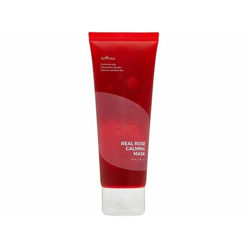 Успокаивающая маска для лица с гидролатом розы IsNtree REAL ROSE CALMING MASK 4806₽