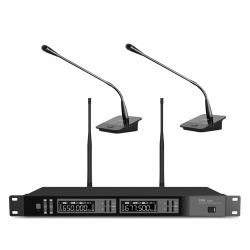 FBW A2D-Conference радиосистема комплект из диверситивного приёмника A220R и двух передатчиков A100CT 512-562МГц 3433000₽