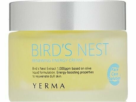 Крем для лица с экстрактом ласточкиного гнезда YERMA BIRD S NEST RENEWING ENERGY