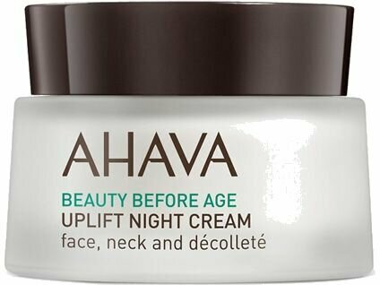 Ночной крем для подтяжки кожи лица, шеи и зоны декольте AHAVA Beauty Before Age