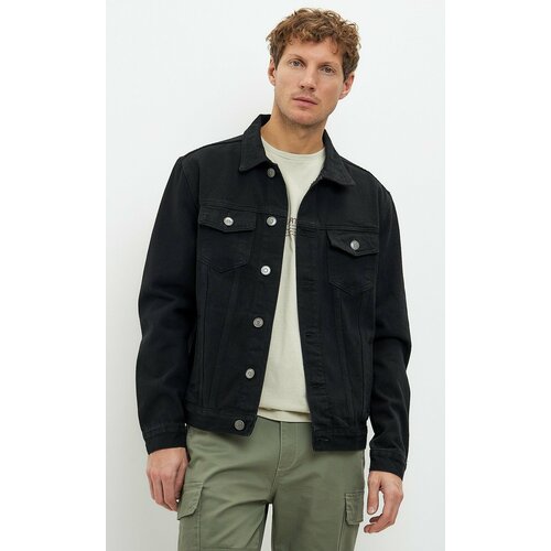 Джинсовая куртка Primm джинсовка, размер XL, черный куртка modress демисезонная средней длины силуэт прямой карманы размер 56 голубой