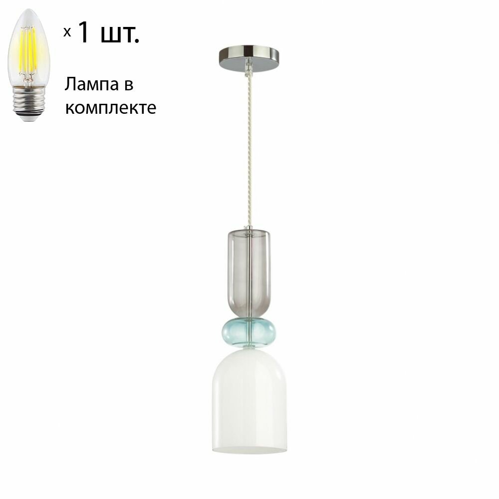 Подвесной светильник с лампочкой Lumion Gillian 5235/1Lamps Е27 Свеча