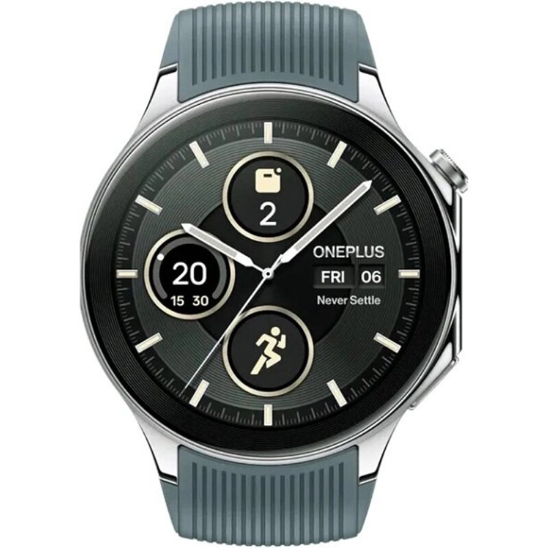 Умные часы OnePlus Watch 2, серебристый