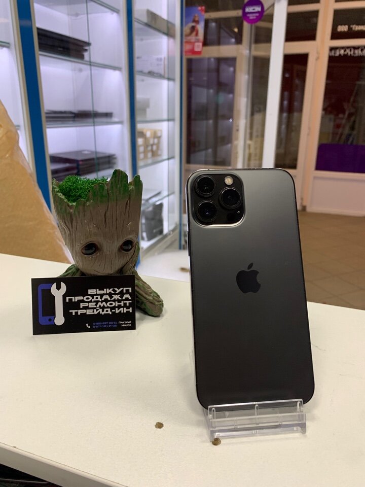 Смартфон Apple iPhone 13 Pro Max 256 ГБ, nano SIM+eSIM, черный